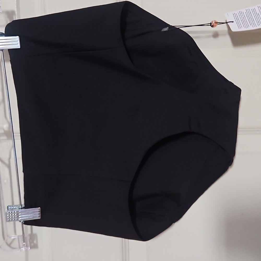 CALIA Women’s High Waisted Sleek Sculpt Swim Bottoms:BLACK: NEW WITH TAGS: SZ XS